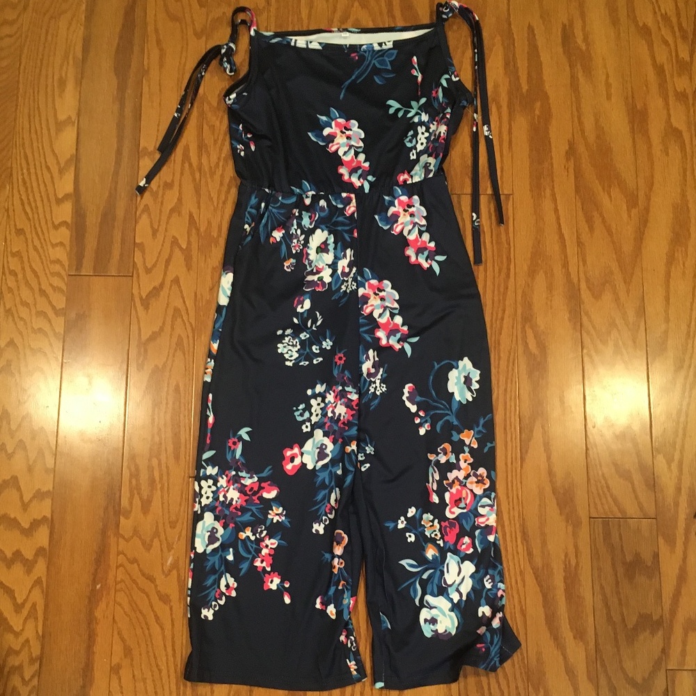 Floral jumpsuit